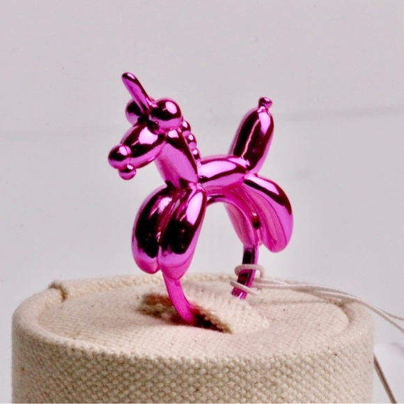 Kate Spade RARE Whimsies Balloon Unicorn ring sz 5 - Picture 4 of 6